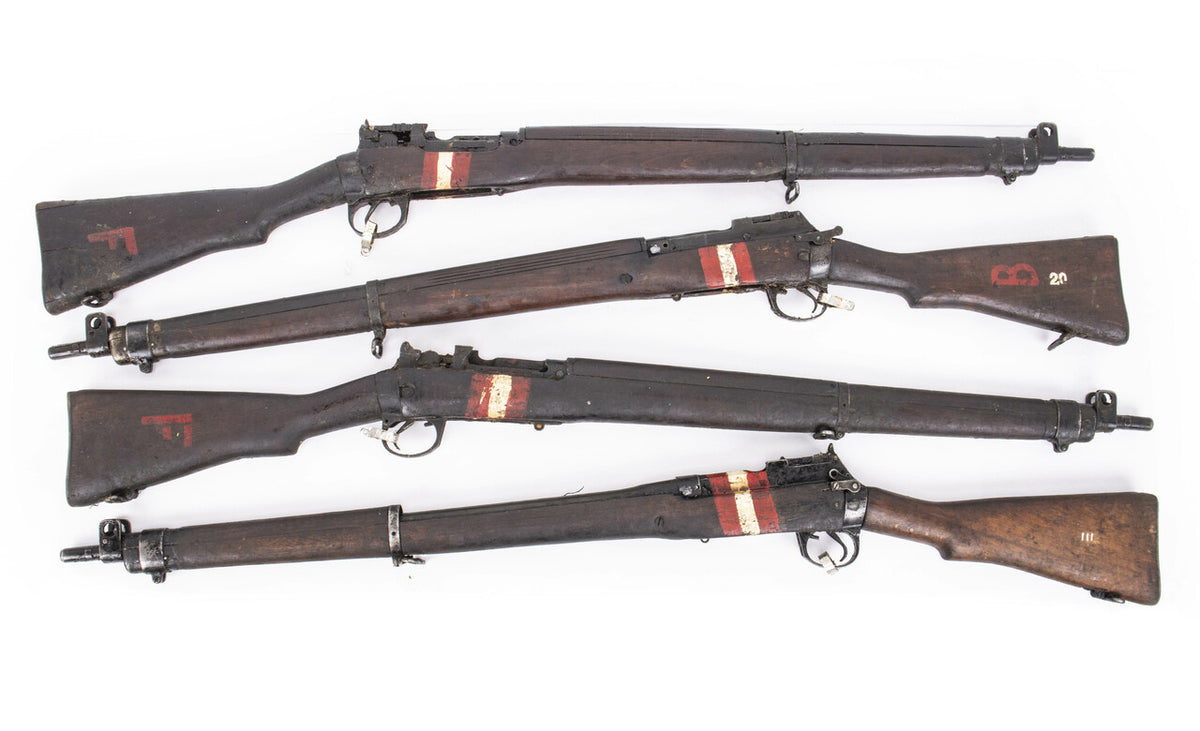 UK Fazakerley Lee Enfield #4 MK1 303 British Drill Purpose Rifle With Welded Chamber - Surplus Poor Incomplete