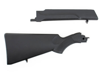 Saiga Rifle Buttstock and  Forearm with Swivels - Black Polymer
