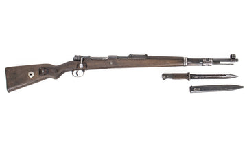 German Kar98k M937B 8mm WWII (Portuguese Contract) Mauser - Matching Bayonet and Serial Number F14977