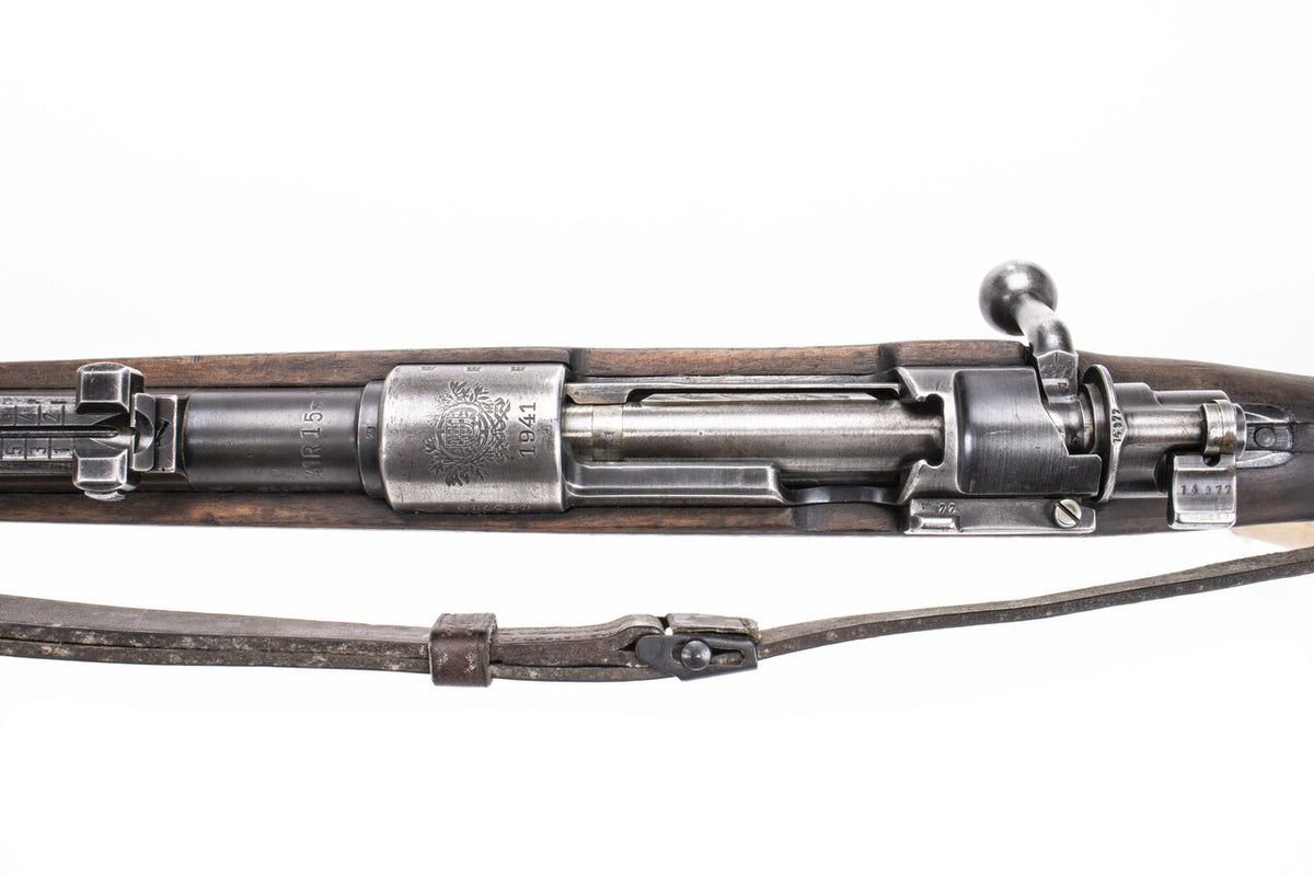 German Kar98k M937B 8mm WWII (Portuguese Contract) Mauser - Matching Bayonet and Serial Number F14977
