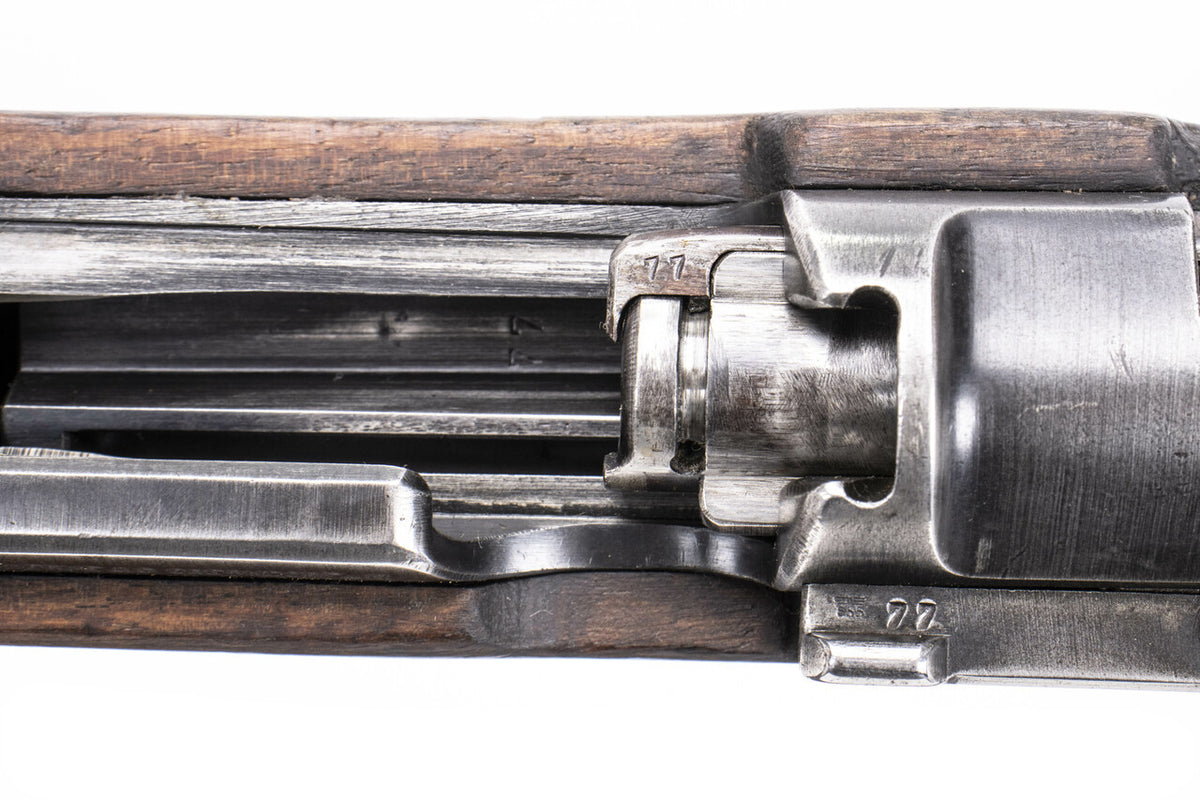 German Kar98k M937B 8mm WWII (Portuguese Contract) Mauser - Matching Bayonet and Serial Number F14977