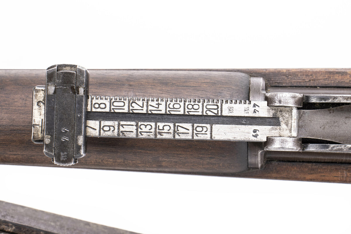 German Kar98k M937B 8mm WWII (Portuguese Contract) Mauser - Matching Bayonet and Serial Number F14977