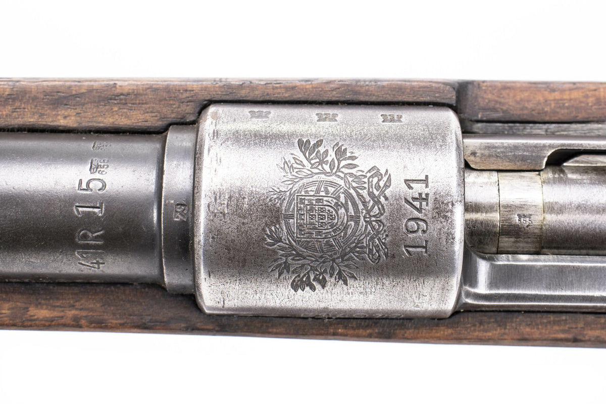 German Kar98k M937B 8mm WWII (Portuguese Contract) Mauser - Matching Bayonet and Serial Number F14977