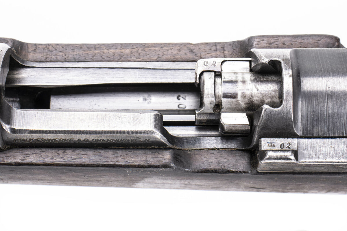 German Kar98k M937B 8mm WWII (Portuguese Contract) Mauser - Matching Bayonet and Serial Number F8102PB