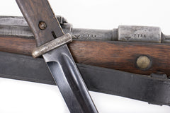 German Kar98k M937B 8mm WWII (Portuguese Contract) Mauser - Matching Bayonet and Serial Number F756