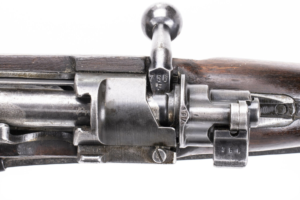 German Kar98k M937B 8mm WWII (Portuguese Contract) Mauser - Matching Bayonet and Serial Number F756