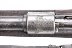 German Kar98k M937B 8mm WWII (Portuguese Contract) Mauser - Matching Bayonet and Serial Number F756
