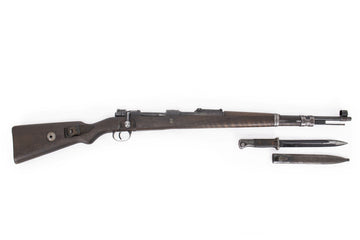 German Kar98k M937B 8mm WWII (Portuguese Contract) Mauser - Matching Bayonet and Serial Number F19660