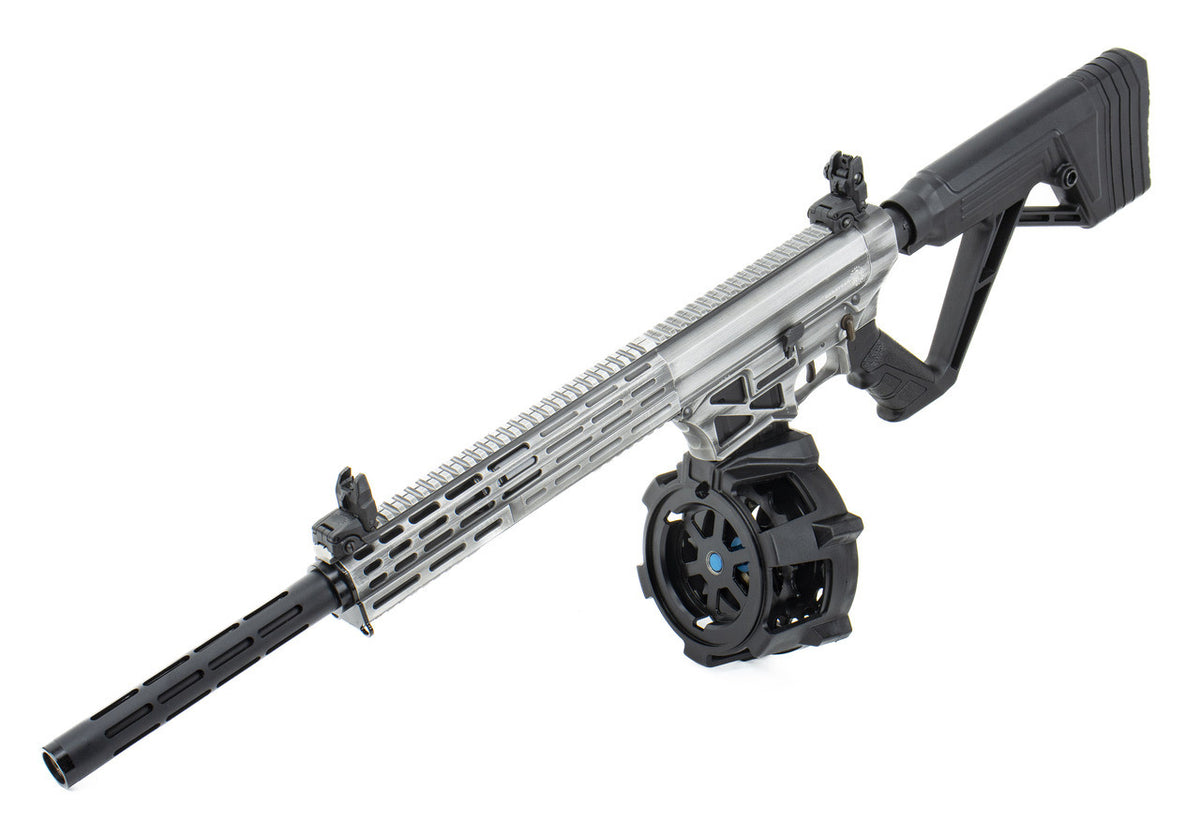 Global Defense 12 Gauge 20Rd Skeletonized AR-12 Shotgun Drum