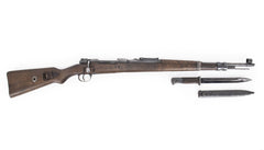 German Kar98k M937B 8mm WWII (Portuguese Contract) Mauser - Matching Bayonet and Serial Number F1762