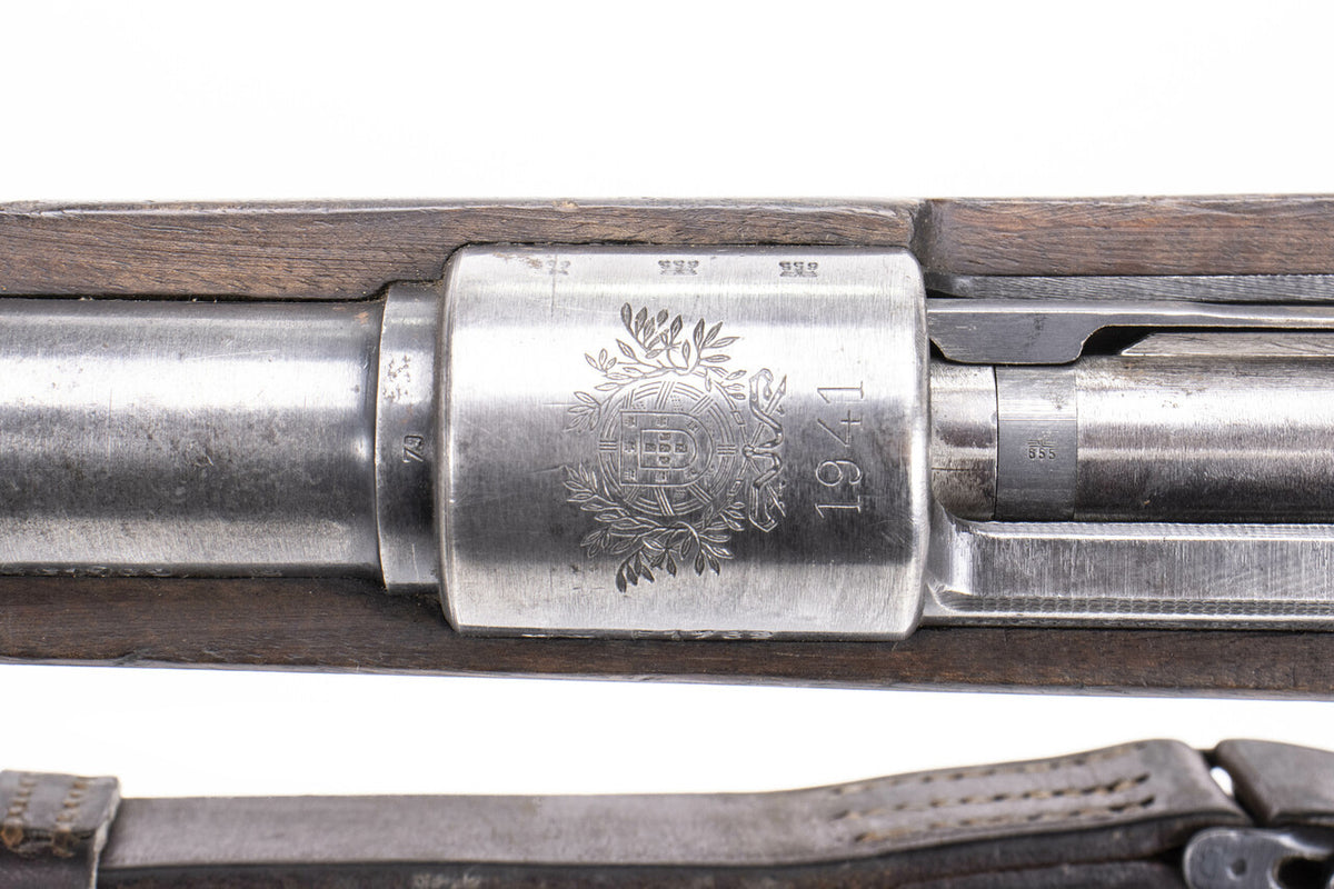 German Kar98k M937B 8mm WWII (Portuguese Contract) Mauser - Matching Bayonet and Serial Number F1762