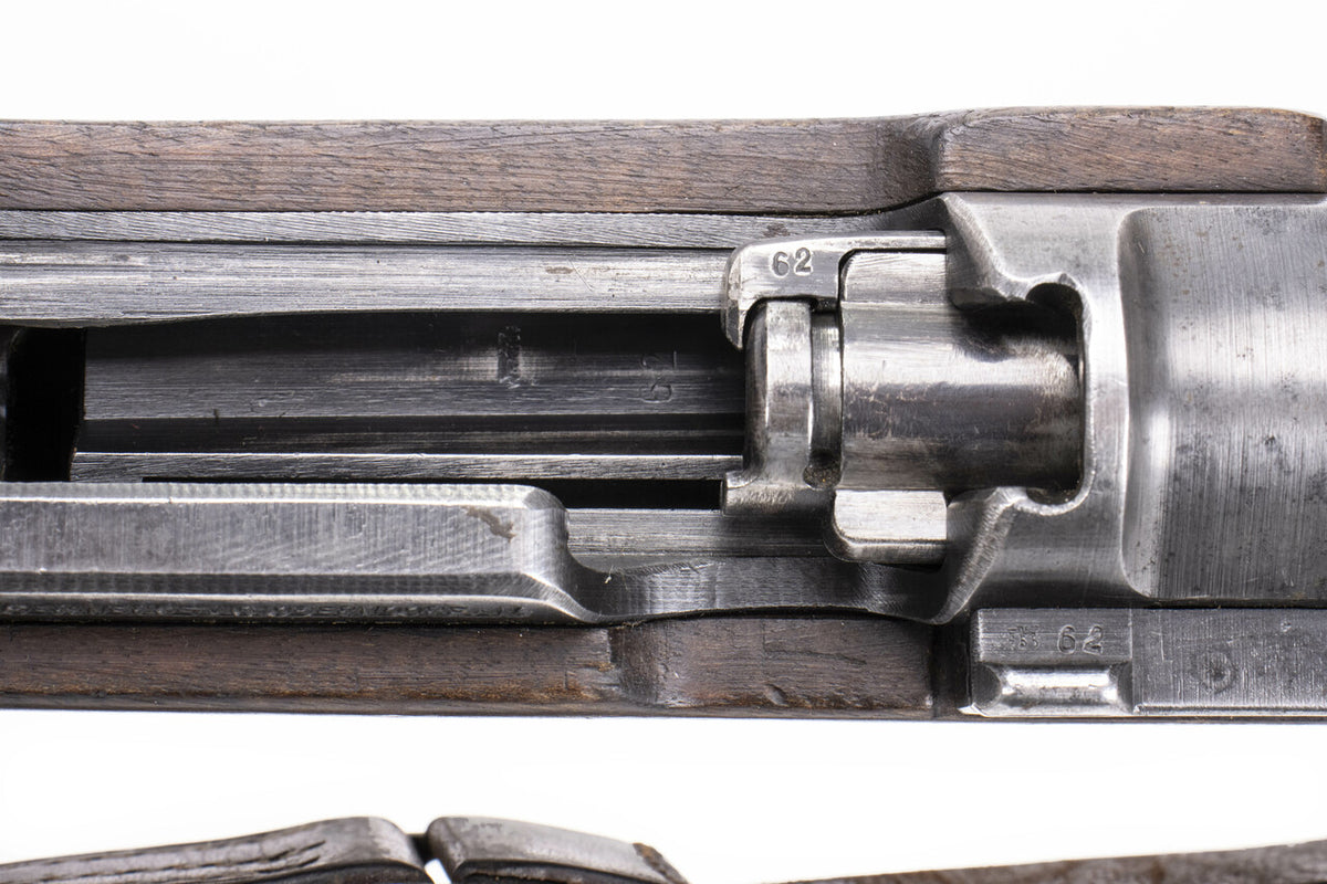 German Kar98k M937B 8mm WWII (Portuguese Contract) Mauser - Matching Bayonet and Serial Number F1762