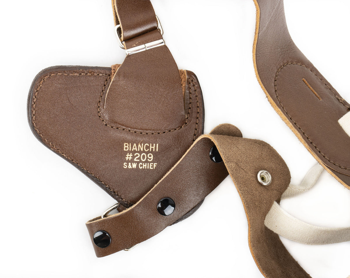 Bianchi #209 "Silent Partner" Leather Shoulder Holster for S&W Chief