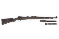 German Kar98k M937B 8mm WWII (Portuguese Contract) Mauser - Matching Bayonet and Serial Number F1895