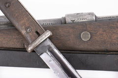 German Kar98k M937B 8mm WWII (Portuguese Contract) Mauser - Matching Bayonet and Serial Number F1895