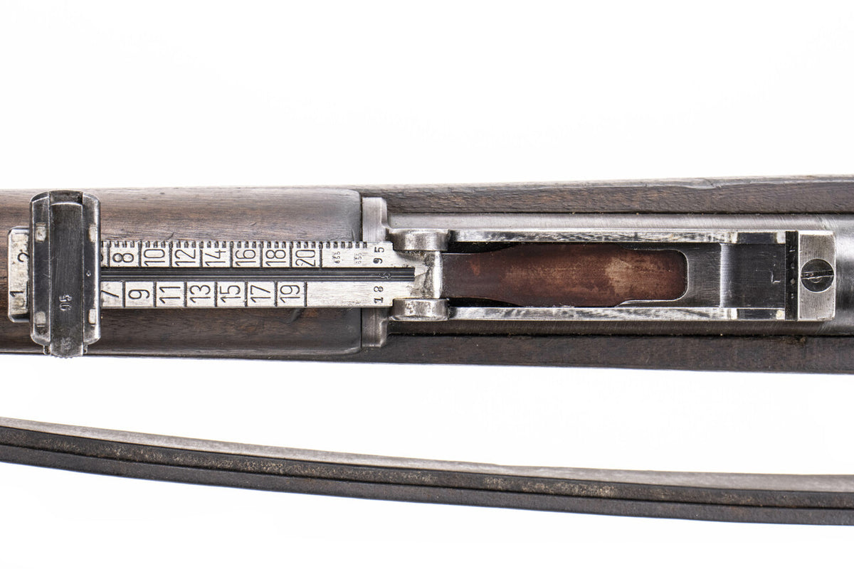 German Kar98k M937B 8mm WWII (Portuguese Contract) Mauser - Matching Bayonet and Serial Number F1895