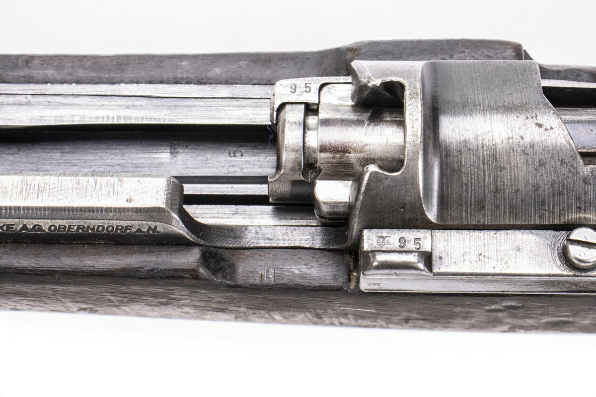 German Kar98k M937B 8mm WWII (Portuguese Contract) Mauser - Matching Bayonet and Serial Number F1895