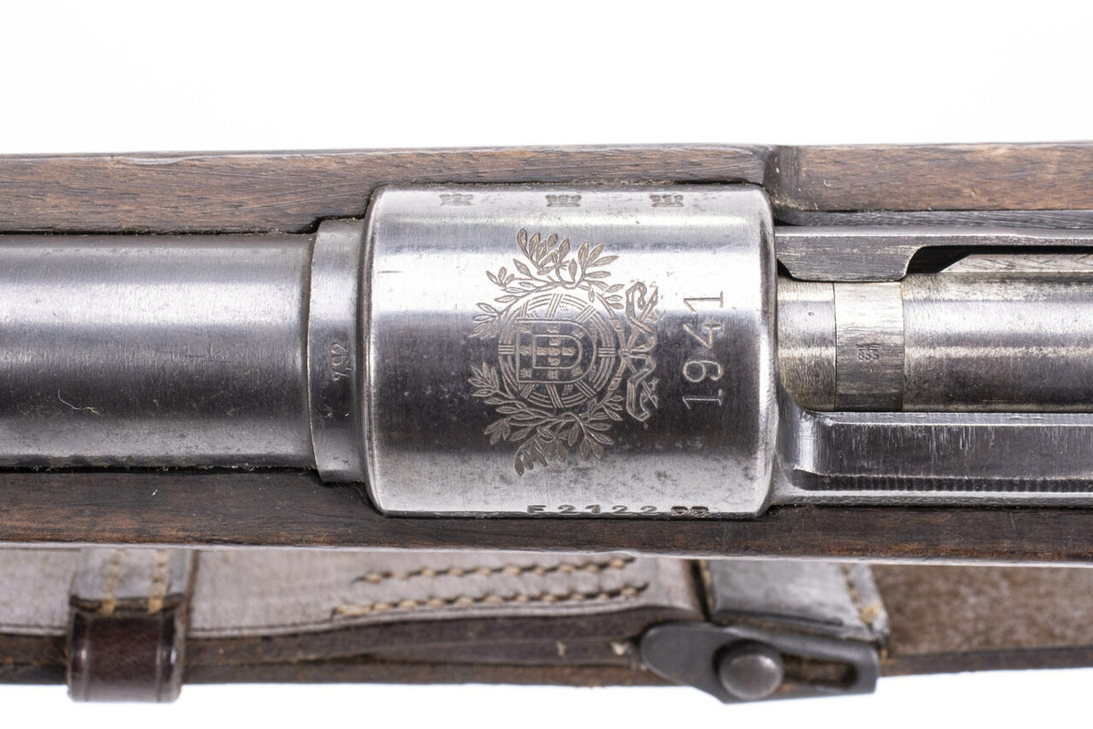 German Kar98k M937B 8mm WWII (Portuguese Contract) Mauser - Matching Bayonet and Serial Number F2122PB