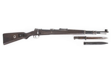German Kar98k M937B 8mm WWII (Portuguese Contract) Mauser - Matching Bayonet and Serial Number F1705PB