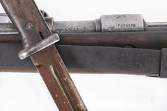 German Kar98k M937B 8mm WWII (Portuguese Contract) Mauser - Matching Bayonet and Serial Number F1705PB