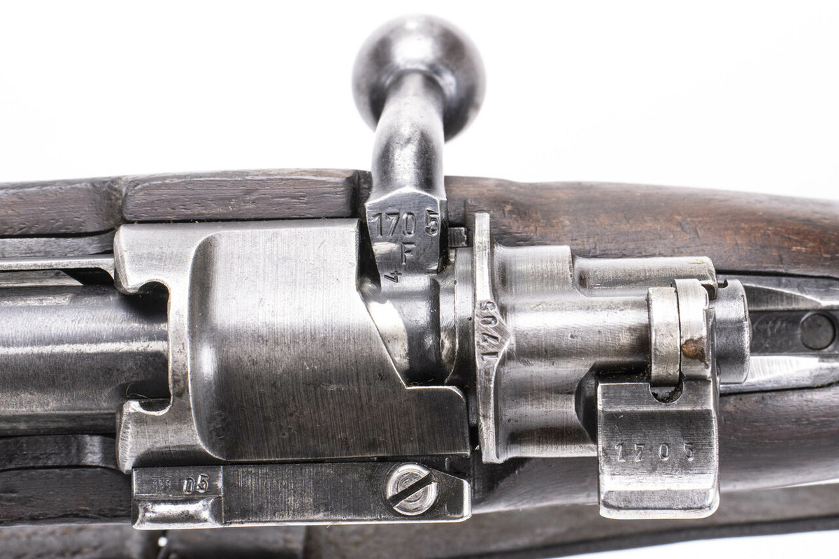 German Kar98k M937B 8mm WWII (Portuguese Contract) Mauser - Matching Bayonet and Serial Number F1705PB
