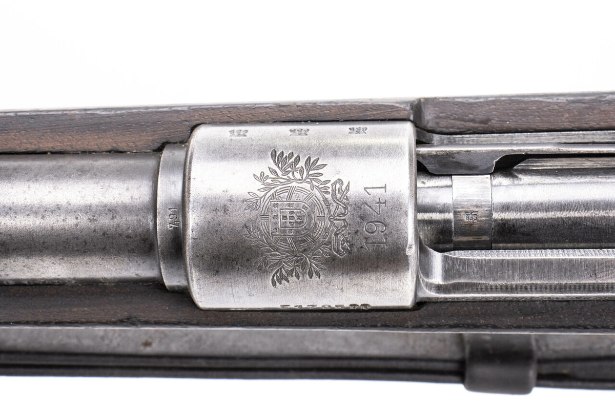 German Kar98k M937B 8mm WWII (Portuguese Contract) Mauser - Matching Bayonet and Serial Number F1705PB