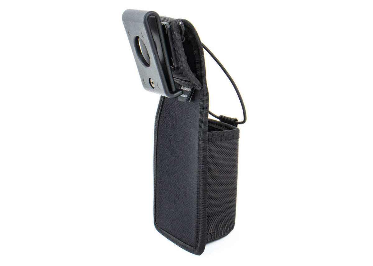 Radio Carrier with Quick-Disconnect Swivel Belt Loop
