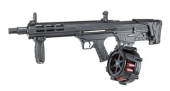Global Defense 12 Gauge 20Rd Skeletonized AR-12 Shotgun Drum