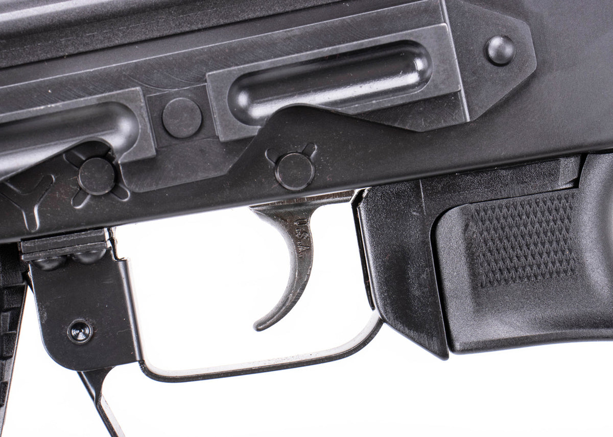 Riley Defense AK-47 7.62x39mm 16.25" Black Polymer Rifle -  NY Compliant Spur