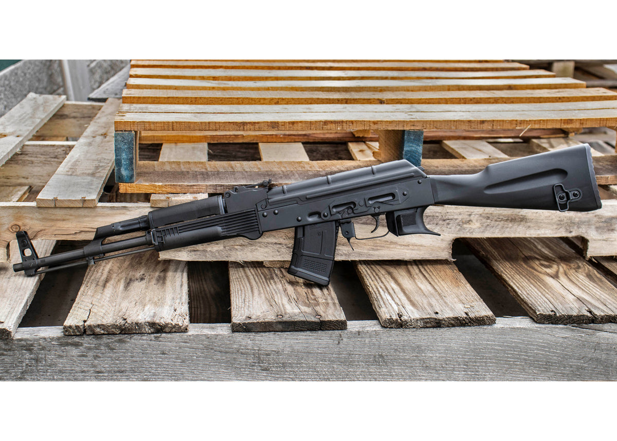 Riley Defense AK-47 7.62x39mm 16.25" Black Polymer Rifle -  NY Compliant Spur
