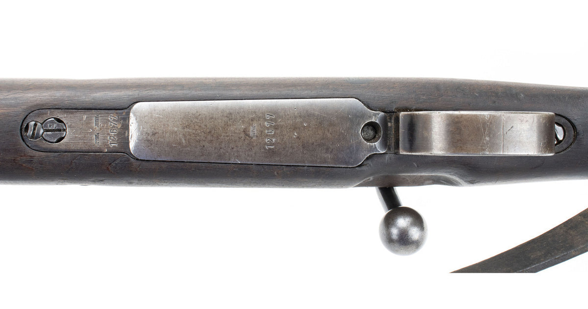 German Kar98k M937B 8mm WWII (Portuguese Crest) Mauser - Non-Matching Serial # on Bolt