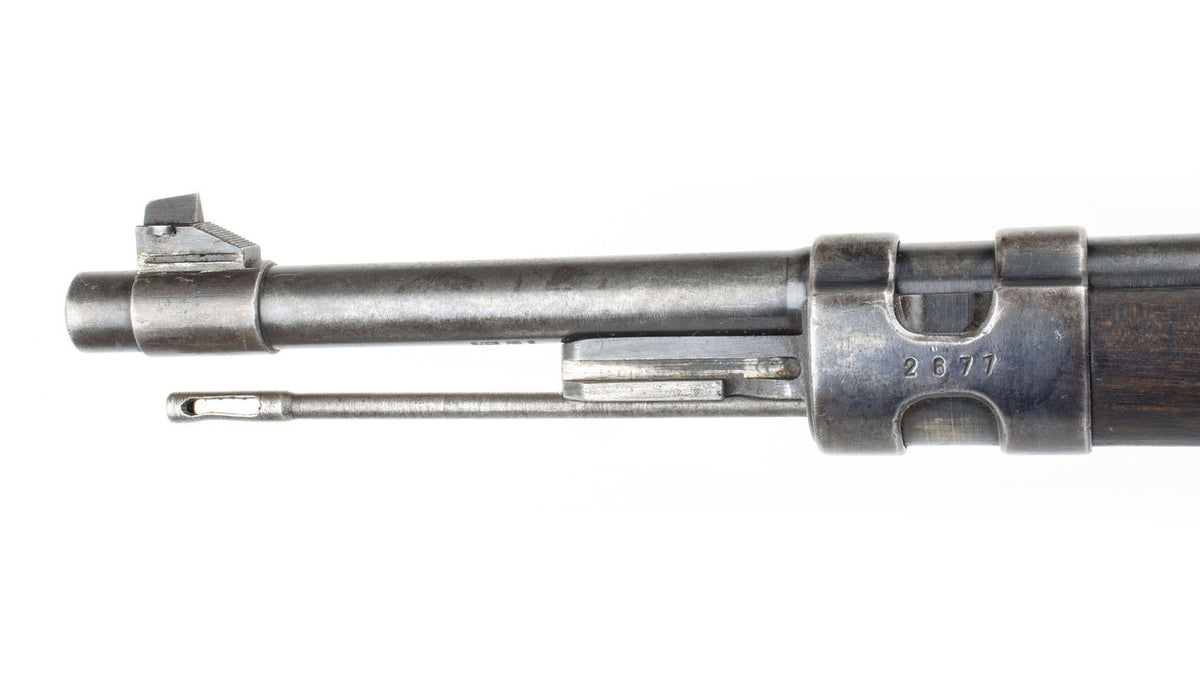 German Kar98k M937B 8mm WWII (Portuguese Crest) Mauser - Non-Matching Serial # on Bolt