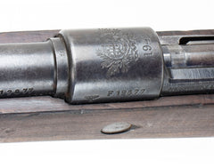 German Kar98k M937B 8mm WWII (Portuguese Crest) Mauser - Non-Matching Serial # on Bolt