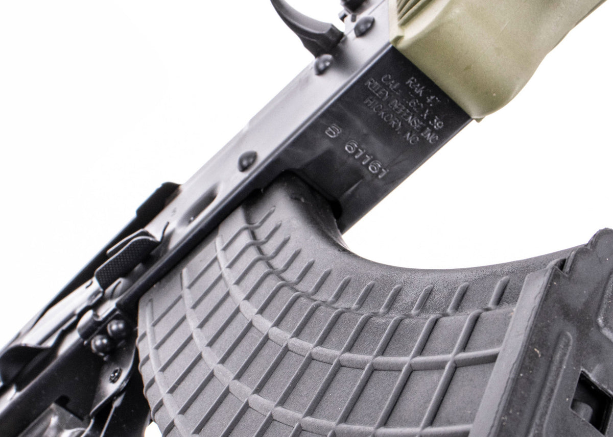 Riley Defense AK-47 7.62x39mm 16.25" Rifle - Green Synthetic Stock