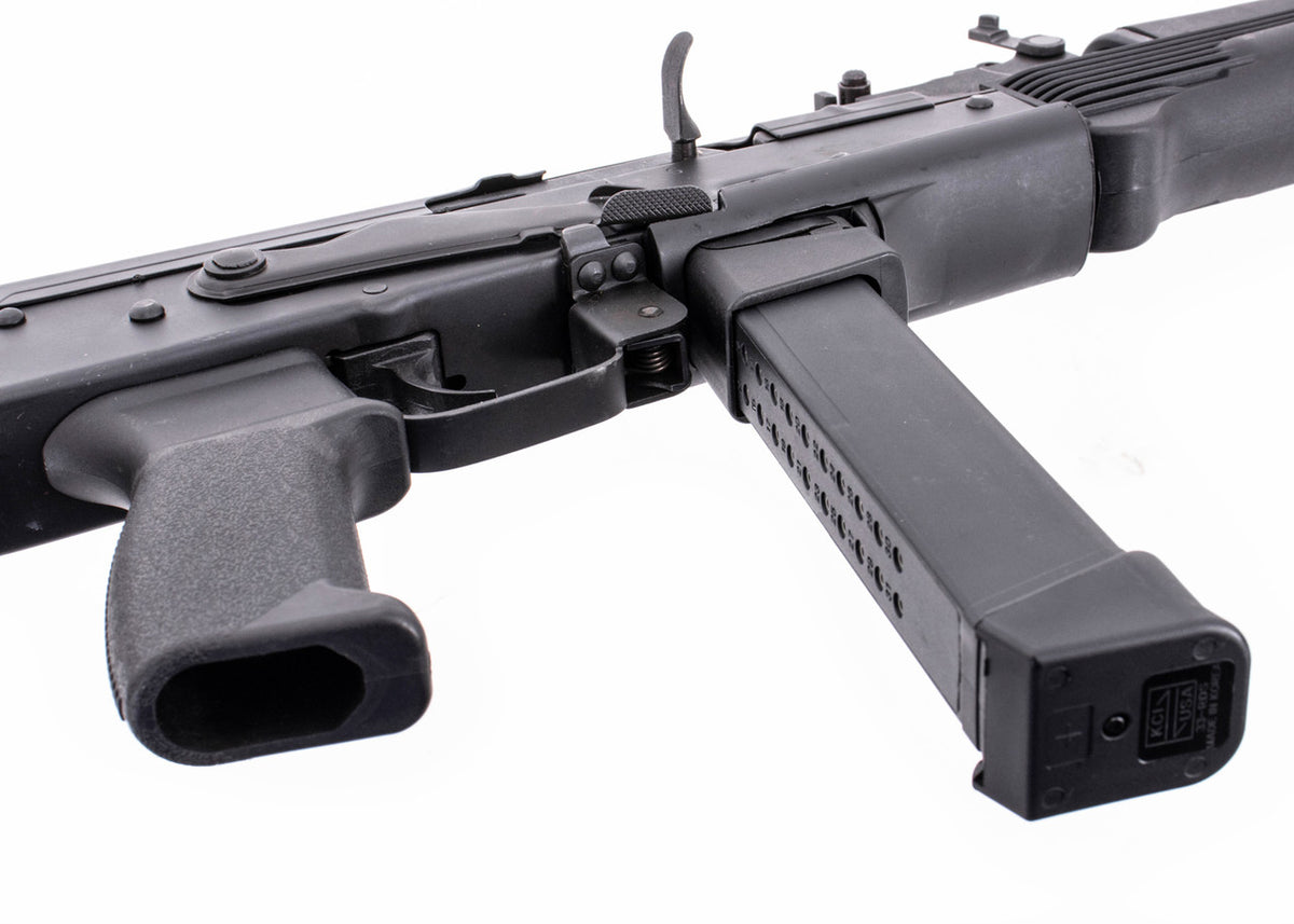 Century Arms WASR-M 9mm Luger 17.50 Barrel w/ Synthetic Stock, Black Polymer Grip and Furniture