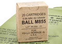 FDI M855 5.56 FMJ 62 GR Green Tip 200Rd Battle Pack