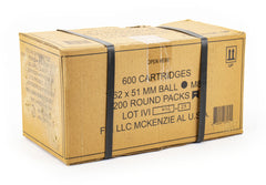 FDI 7.62X51 NATO (308) 149 GR FMJ M80 BALL - 200rd BATTLE PACK