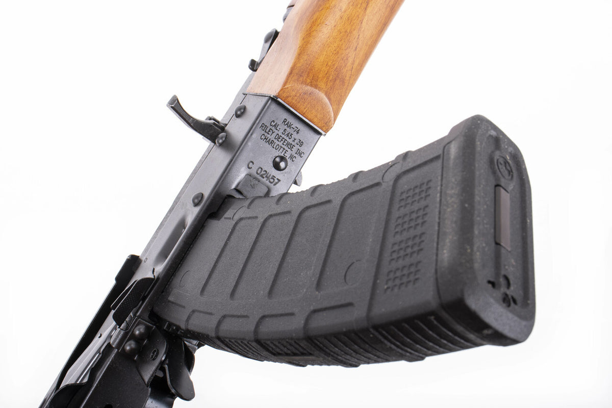 Riley Defense AK-74 5.45x39mm 16.25" Teak Wood Rifle w/ Side Folding Stock