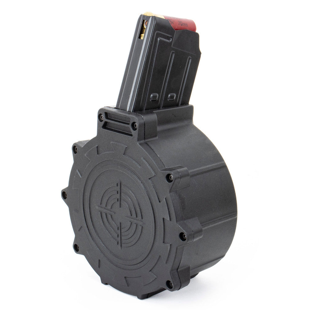 Sierra Defense 12 Gauge 20Rd Drum - Black