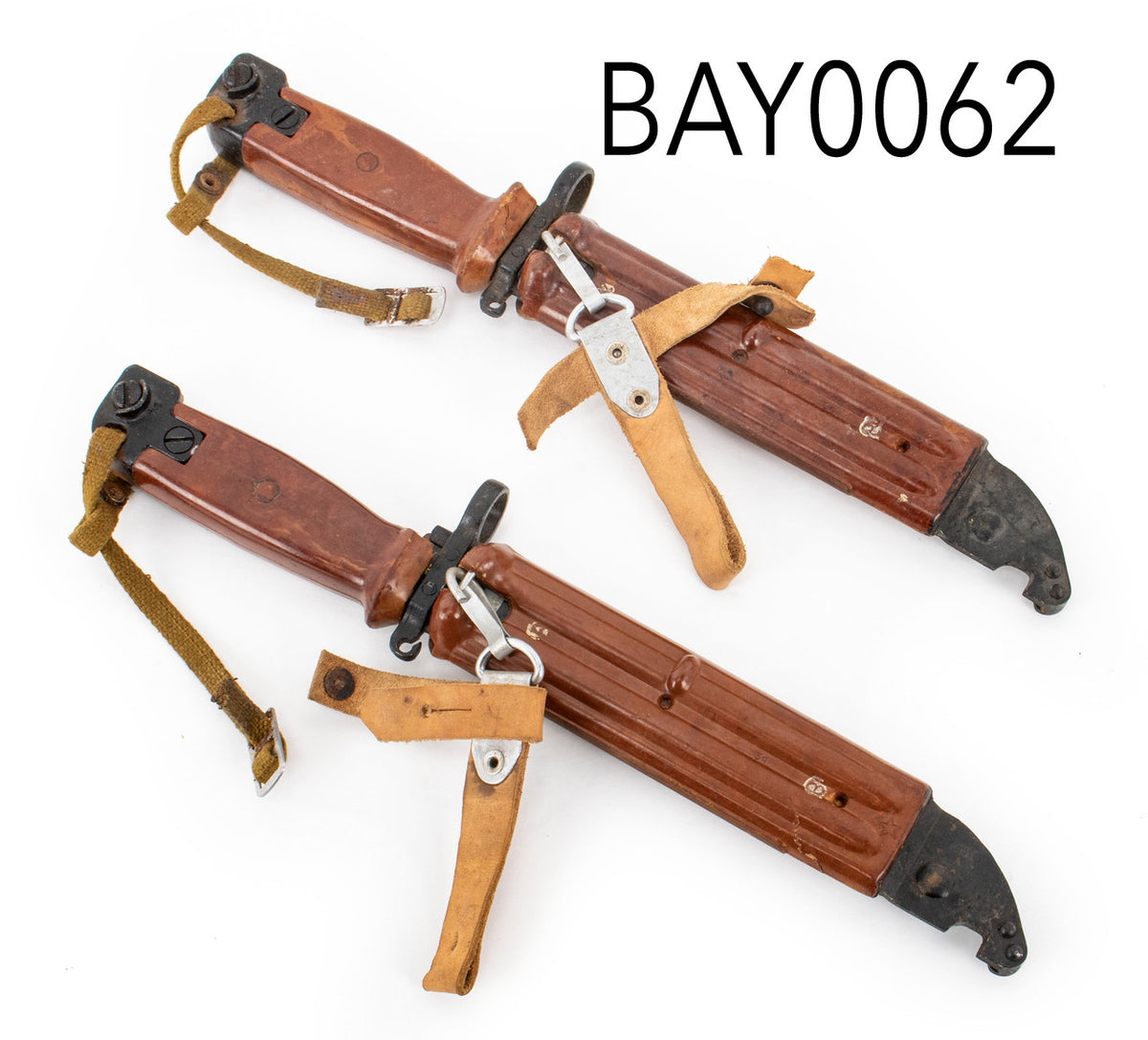 Russian Tula 6x4 AKM Type 2 Bayonet Matching w/ Scabbard, Star