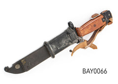 Polish 6H4 AKM Type 2 Bayonet Matching w/ Scabbard