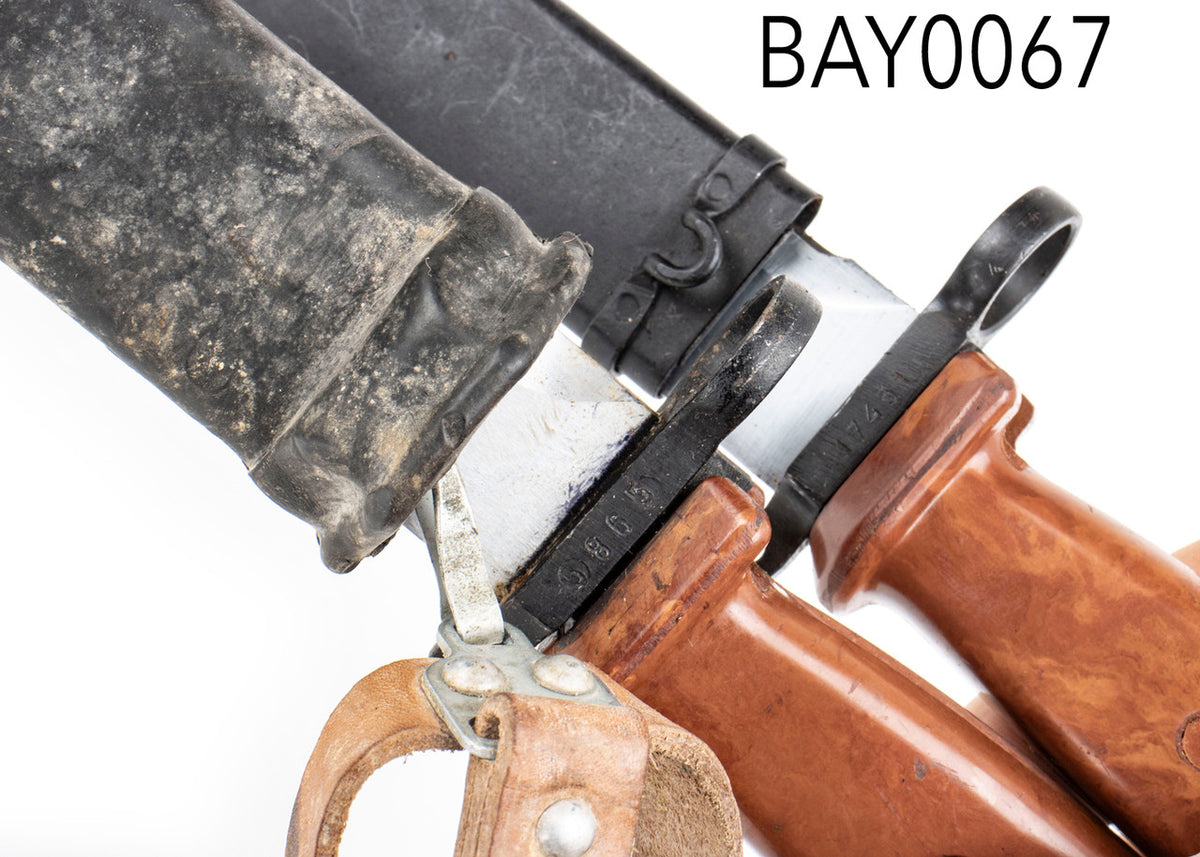 Polish 6H4 AKM Type 2 Bayonet Matching w/ Scabbard