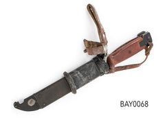 Polish 6H4 AKM Type 2 Bayonet Matching w/ Scabbard
