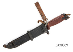 Polish 6H4 AKM Type 2 Bayonet Matching w/ Scabbard