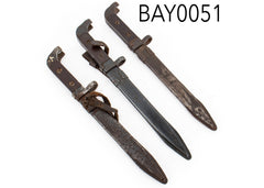 Bulgarian 6x2 AK-47 Type 1 Bayonet w/ Scabbard
