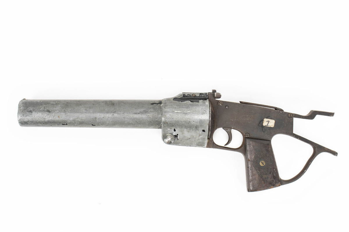 Federal Gas Riot Gun Damaged Muzzle w/o Stock