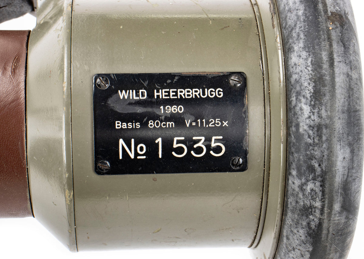 Swiss Wild Heerbrugg TM2 Artillery Rangefinder w/ Tripod