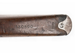 Swiss 1896/11 7.5x55mm Straight Pull Rifle 30.75" Barrel -  Good Surplus Condition - C&R Eligible - Matching Serial Numbers:  Cracked