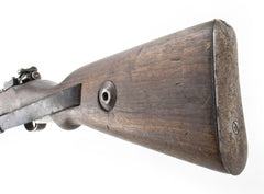 German Kar98k M937B 8mm WWII (Portuguese Crest) Mauser - Serial # Matches 8/10. Includes an original Bayonet and Sheath.