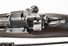 German Kar98k M937B 8mm WWII (Portuguese Crest) Mauser - Serial # Matches 8/10. Includes an original Bayonet and Sheath.